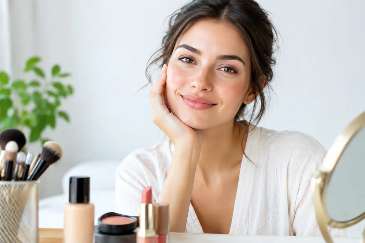 Maquillage naturel pour un teint frais et vivant