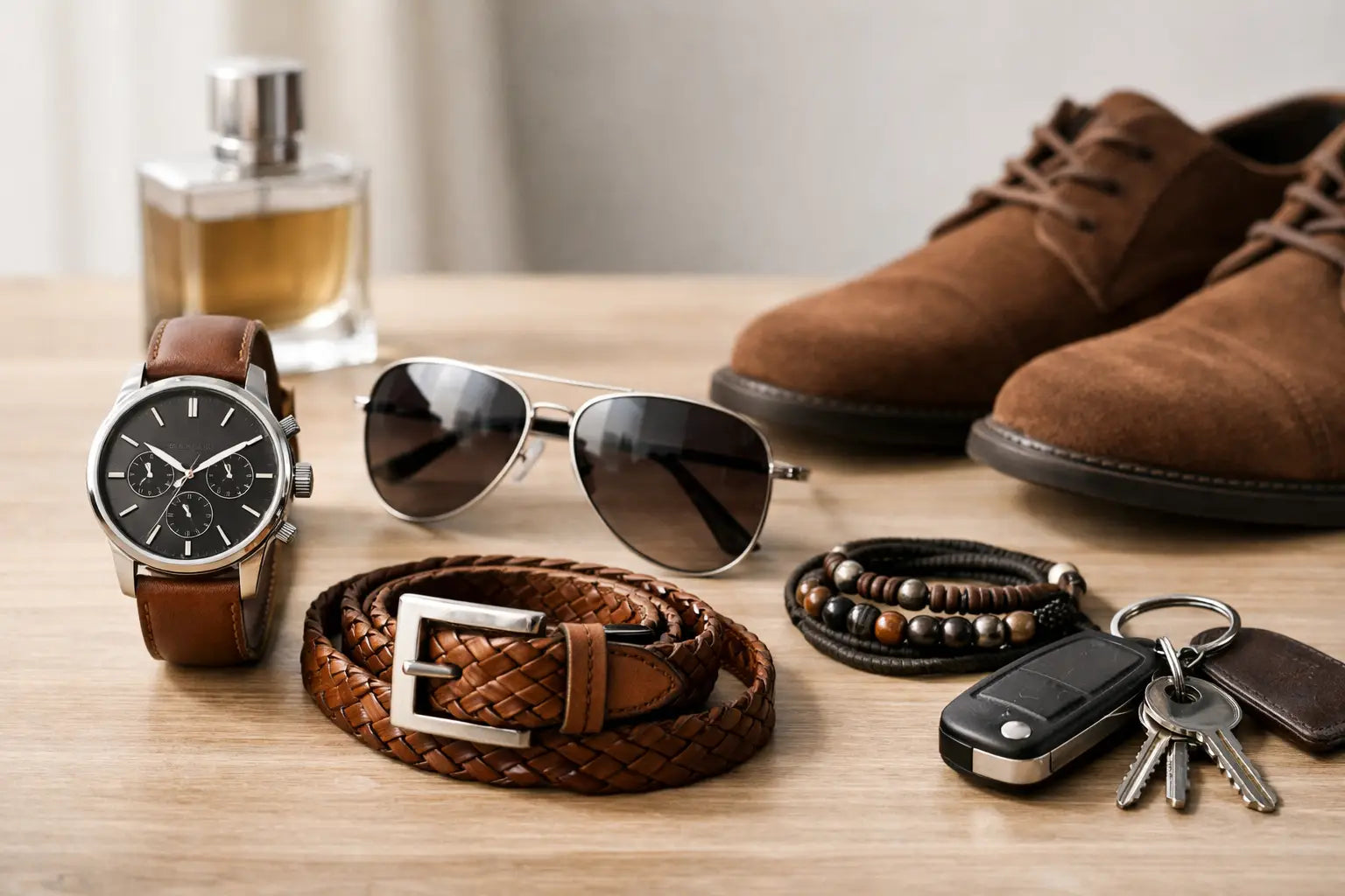 Accessoires homme style casual chic