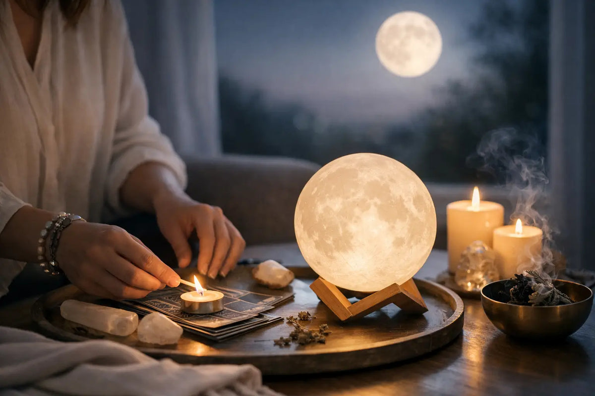 Comment débuter un rituel lunaire, sans pression