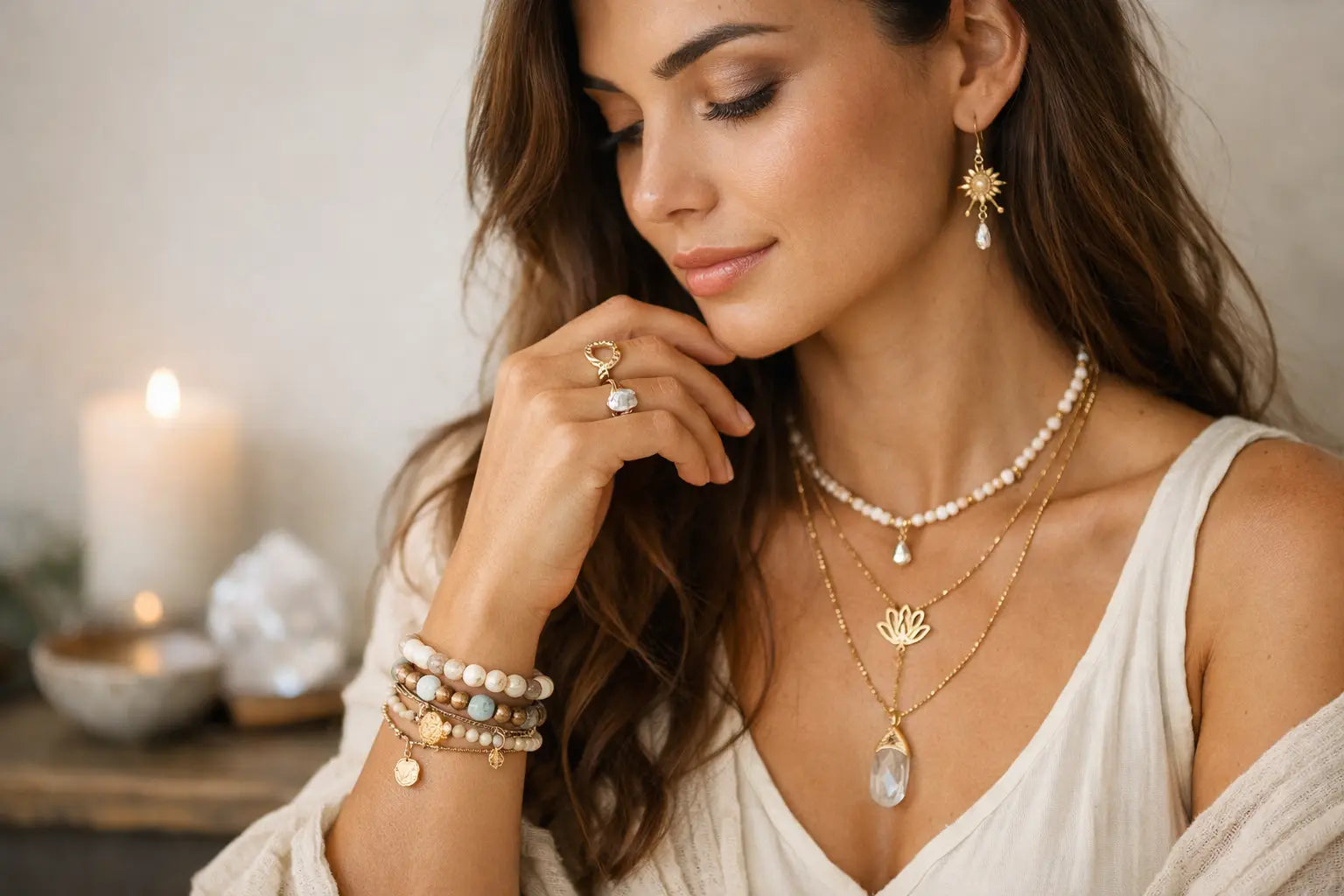 Bijoux spirituels femme - style et intention