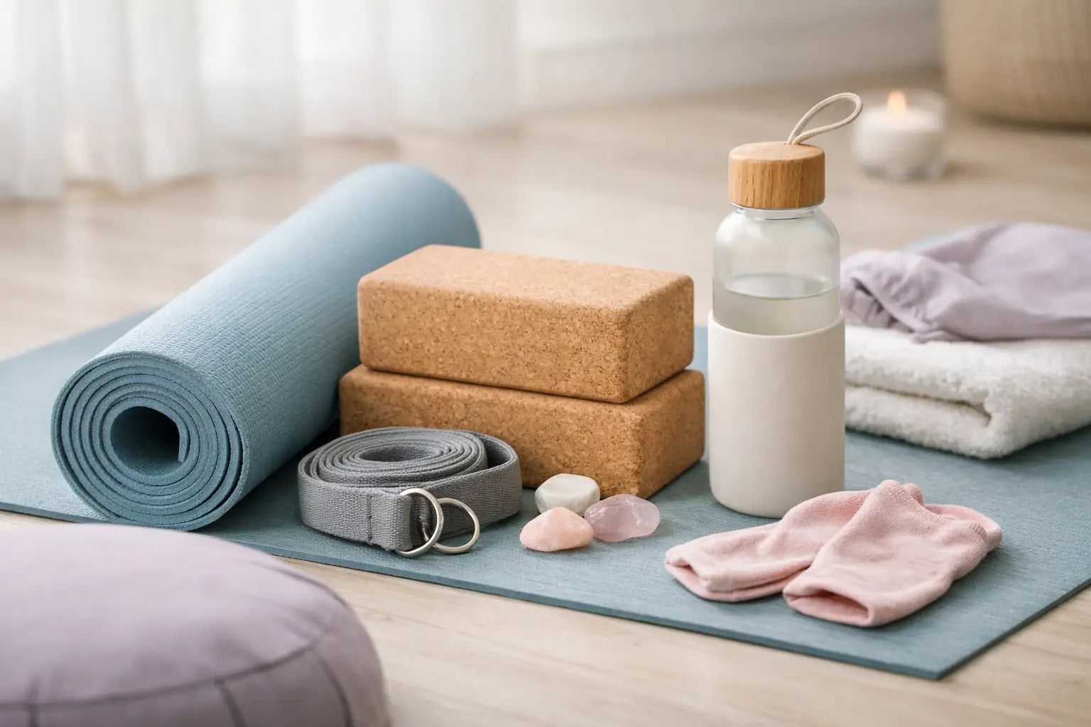 Guide accessoires yoga pour débutante