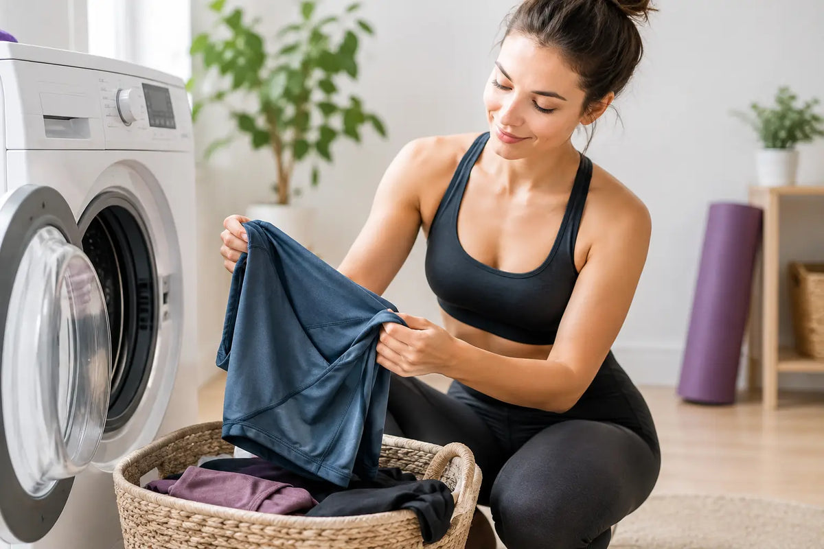 Comment laver ses vêtements techniques de yoga
