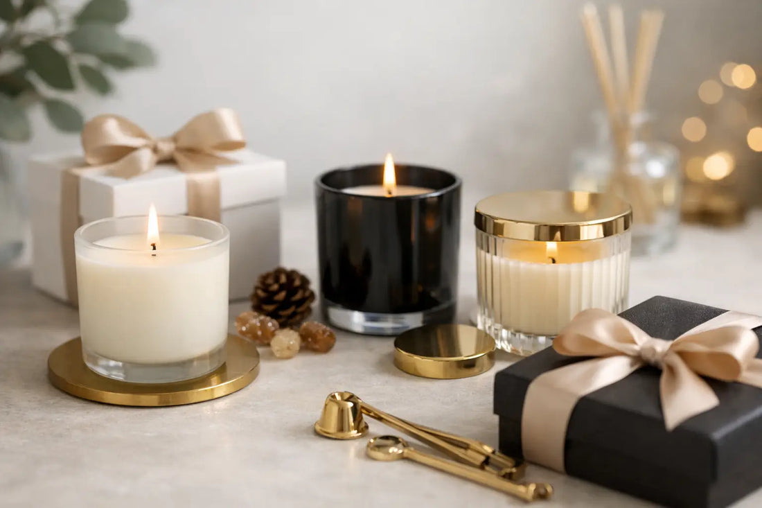 Bougies parfumées cadeau premium: bien choisir