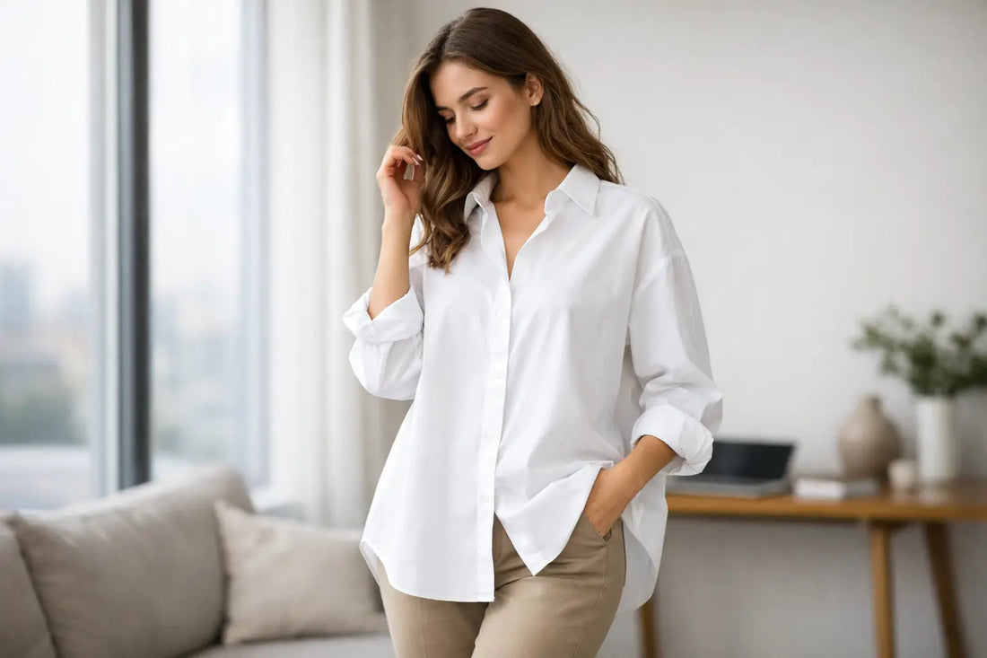 Comment porter une chemise oversized femme