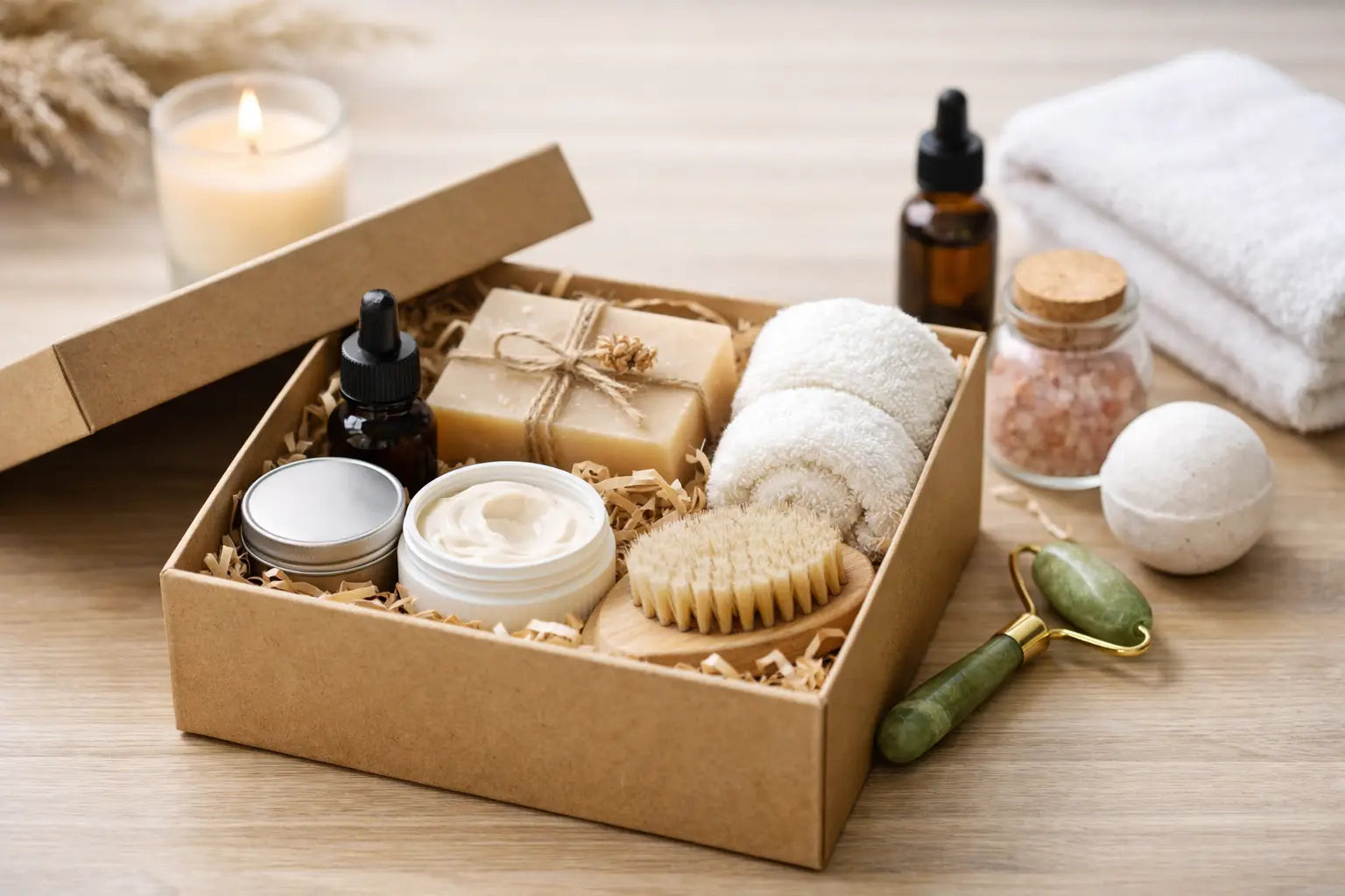 Box cadeau self care - bien la composer