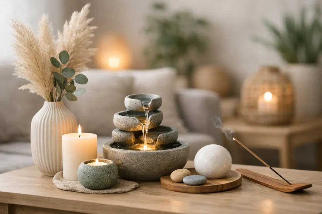 Objets déco pour ambiance apaisante chez soi