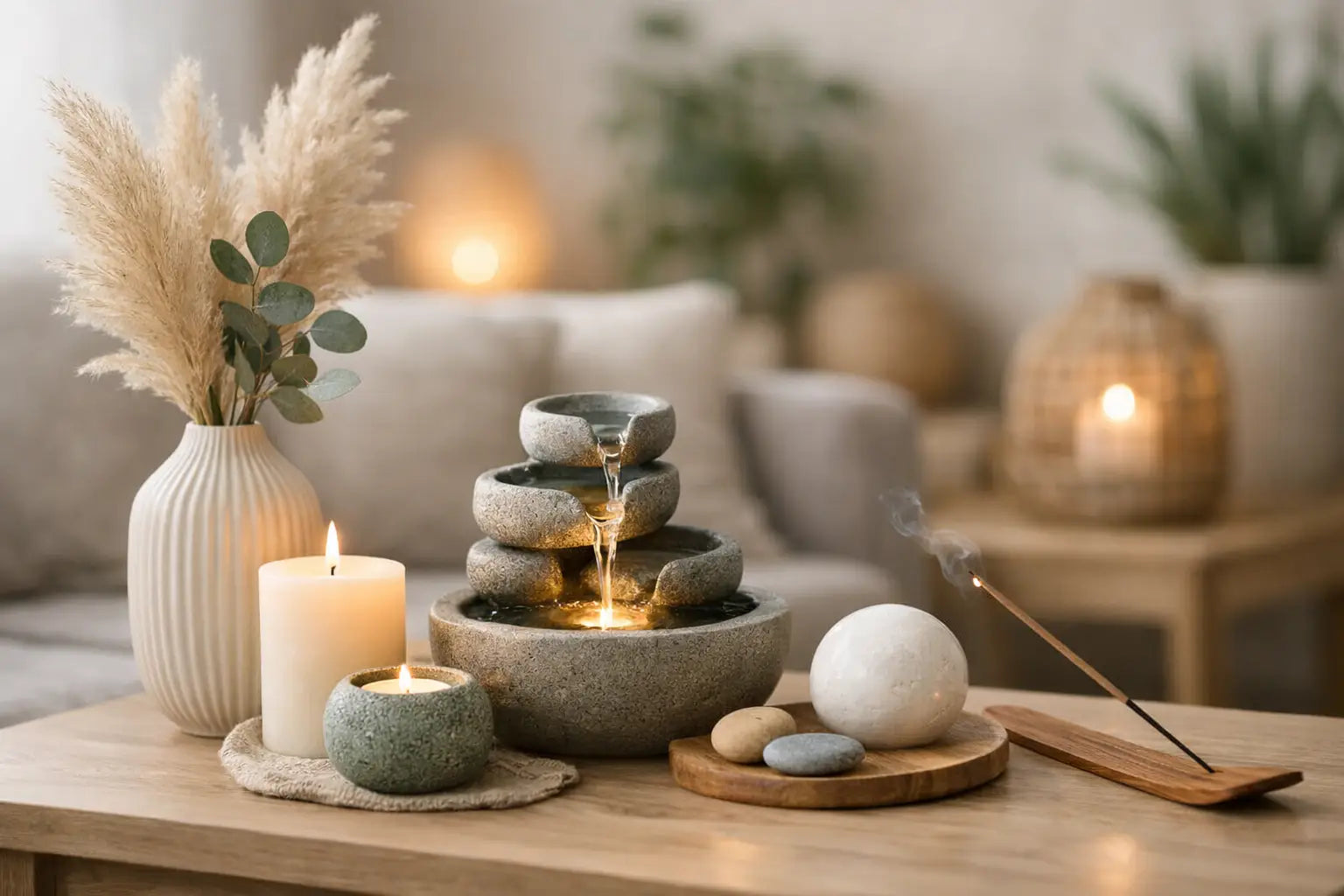 Objets déco pour ambiance apaisante chez soi