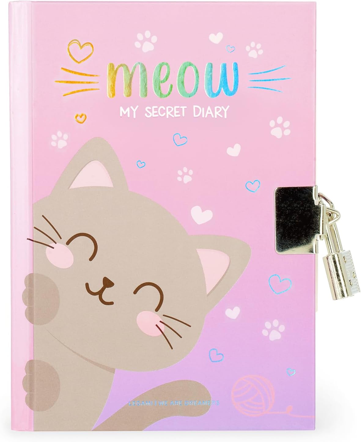 JOURNAL INTIME AVEC CADENAS - KITTY - YOGA SPIRIT