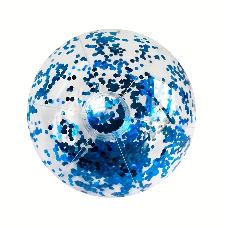 Balle de plage gonflable à paillettes - YOGA SPIRIT