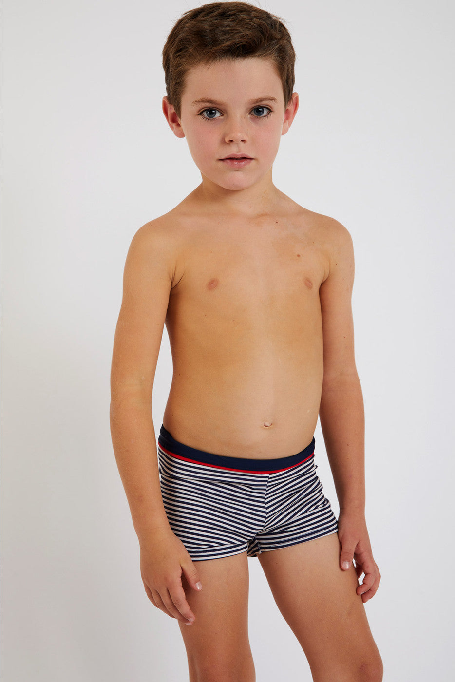 Boxer de bain enfant rayé marin CORY SEATTLE - YOGA SPIRIT