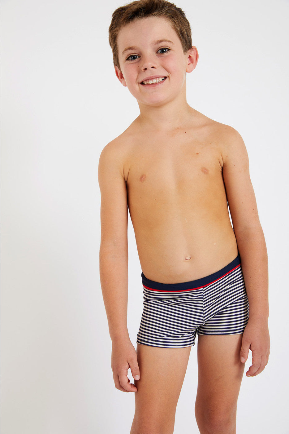 Boxer de bain enfant rayé marin CORY SEATTLE - YOGA SPIRIT