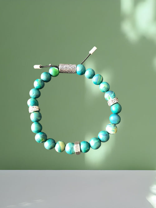 #214 BRACELET VITALITÉ HOMME ÉCROU Augé