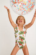 Maillot de bain une pièce imprimé tropical TUNES KAELUA - YOGA SPIRIT