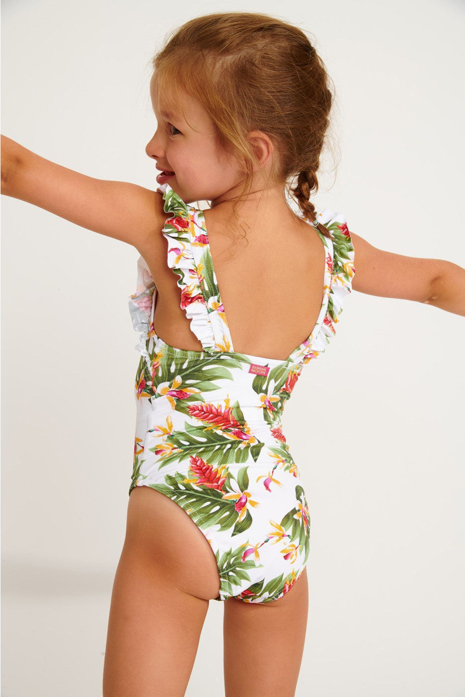 Maillot de bain une pièce imprimé tropical TUNES KAELUA - YOGA SPIRIT