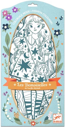 Les Demoiselles à colorier - YOGA SPIRIT
