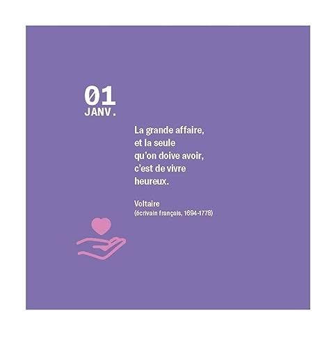 Calendrier Jour après jour – Inspirations positives - YOGA SPIRIT