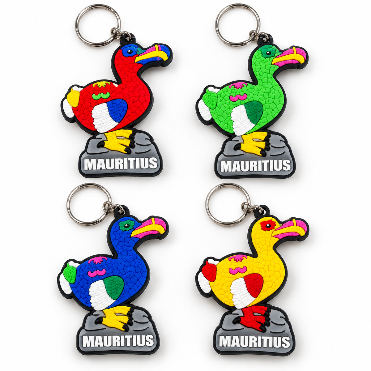 MAURITIUS & DODO PVC Keyring