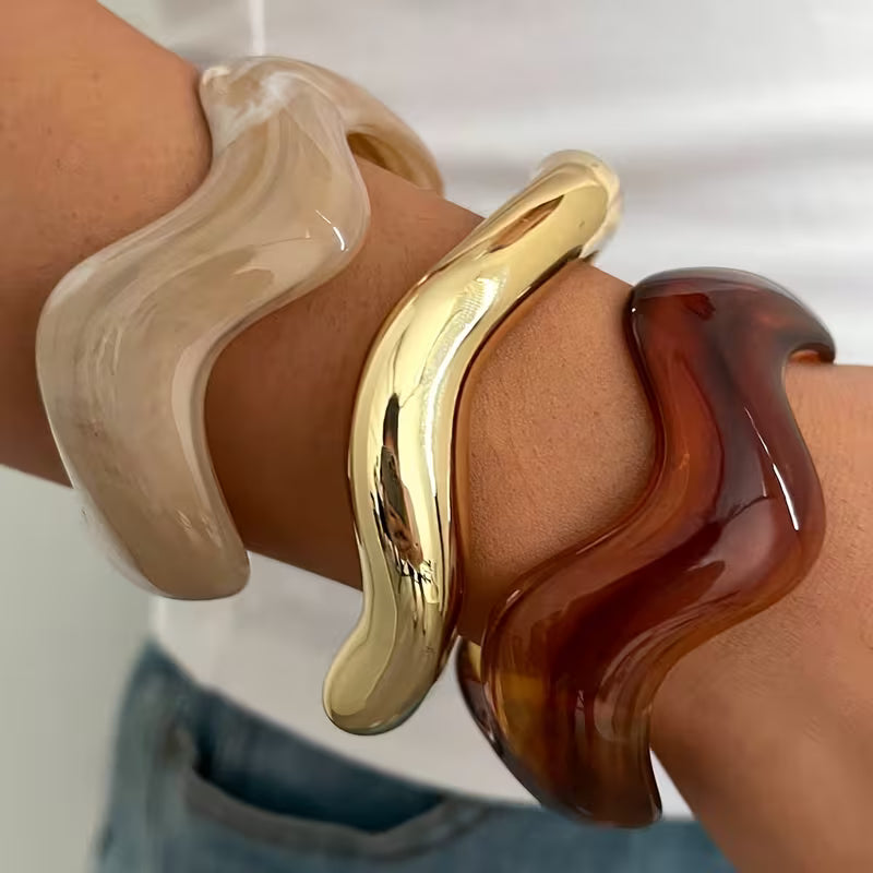 Bracelets pour femmes acrylique - YOGA SPIRIT