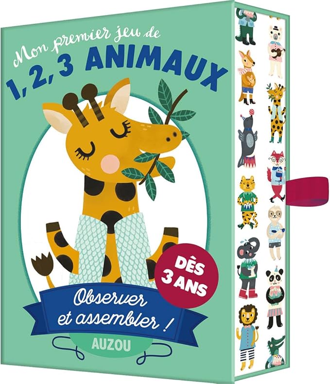 Mon premier jeu 1, 2, 3, Animaux - YOGA SPIRIT