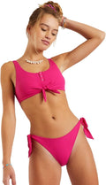 Maillot de bain deux pièces SUNRIB rose - YOGA SPIRIT