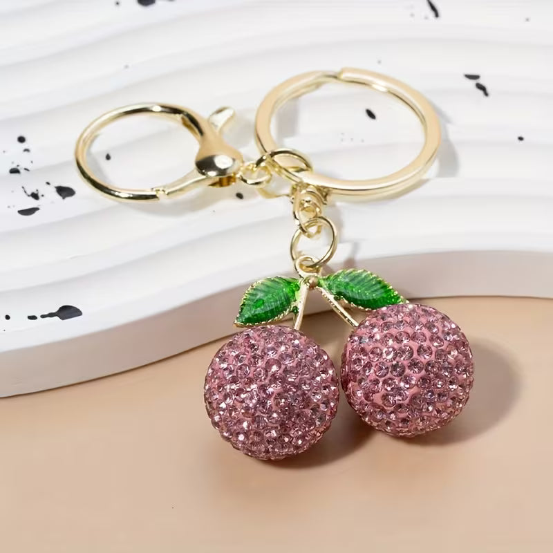 Porte-clés en strass - YOGA SPIRIT