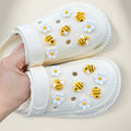 Abeilles et fleurs _ charms pour Crocs - YOGA SPIRIT