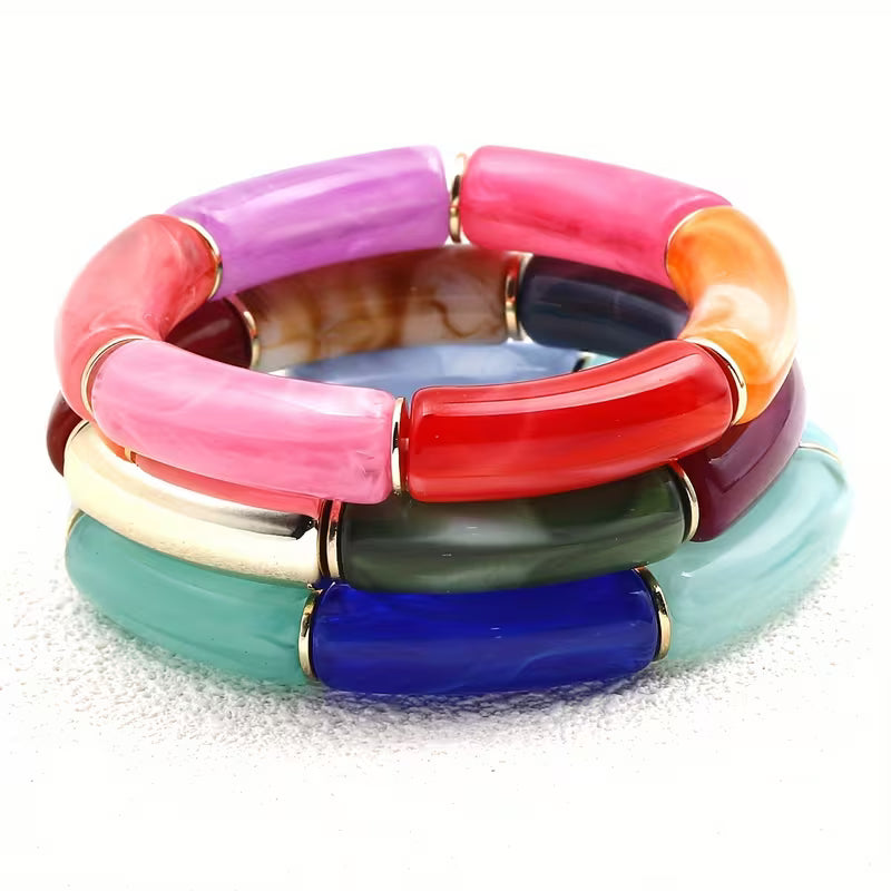 Bracelets pour femmes acrylique - YOGA SPIRIT