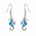 Boucles d’oreilles hippocampe