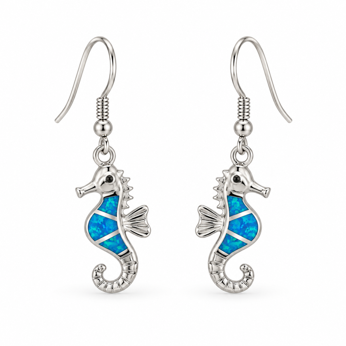 Boucles d’oreilles hippocampe