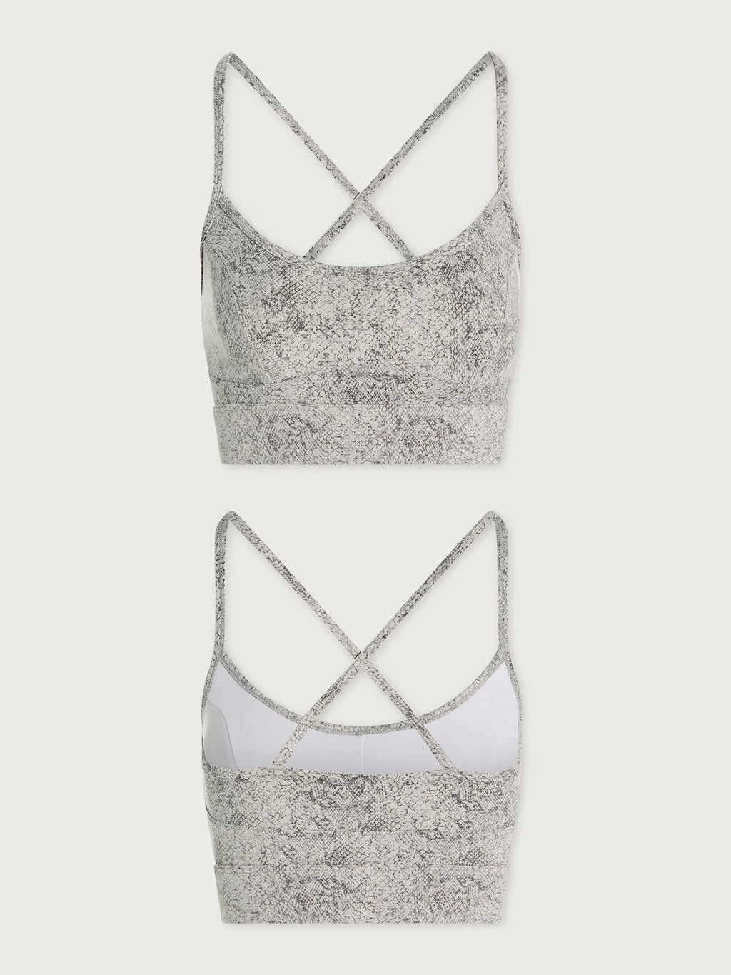 Brassière de yoga ARIA serpent - fluidité & légèreté Varley