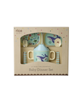 Set vaisselle Bébé - Bleu - Ocean Print - Coffret cadeau - YOGA SPIRIT