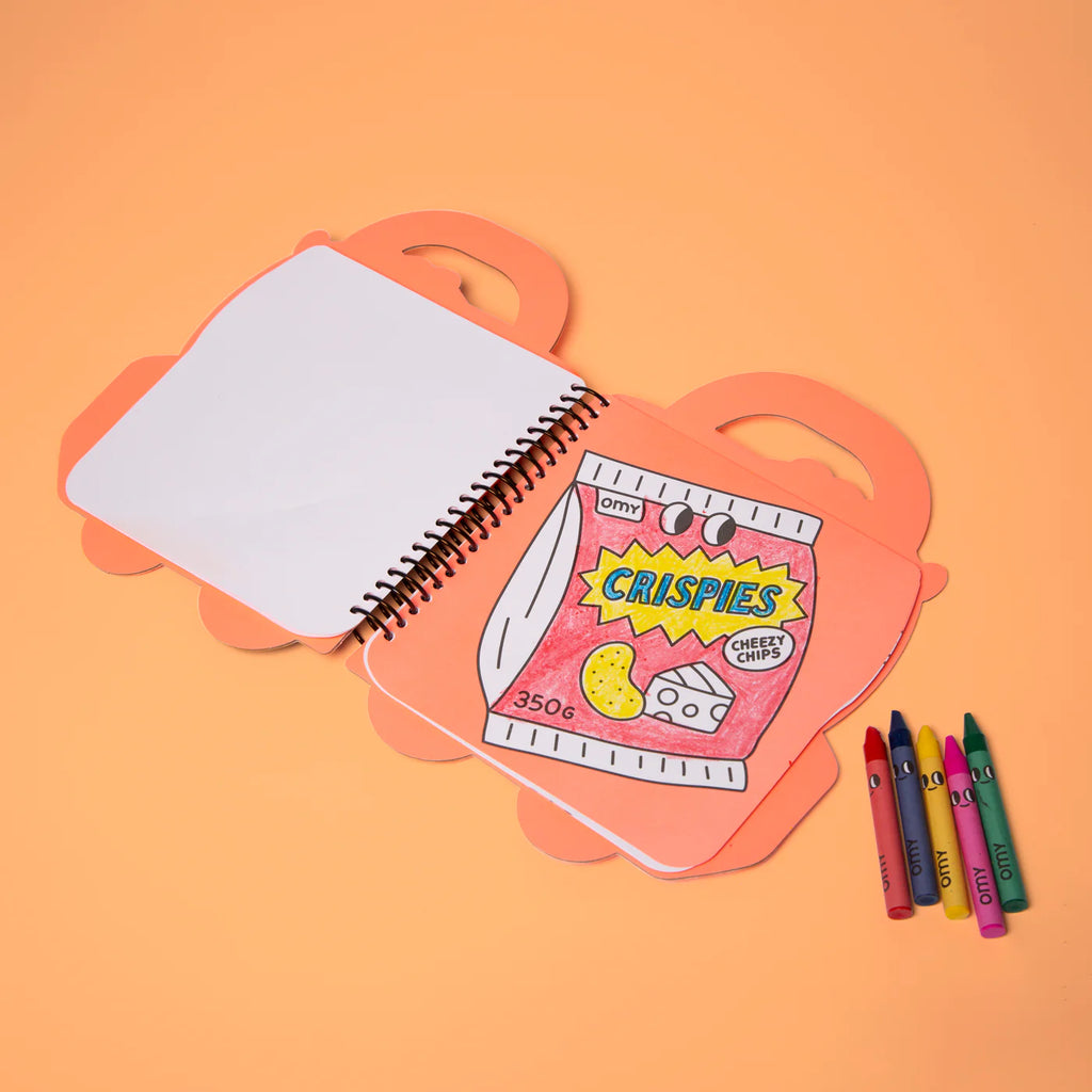 Super Coloring & Stickers Book - Yummy - YOGA SPIRIT