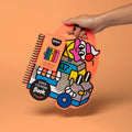 Super Coloring & Stickers Book - Yummy - YOGA SPIRIT