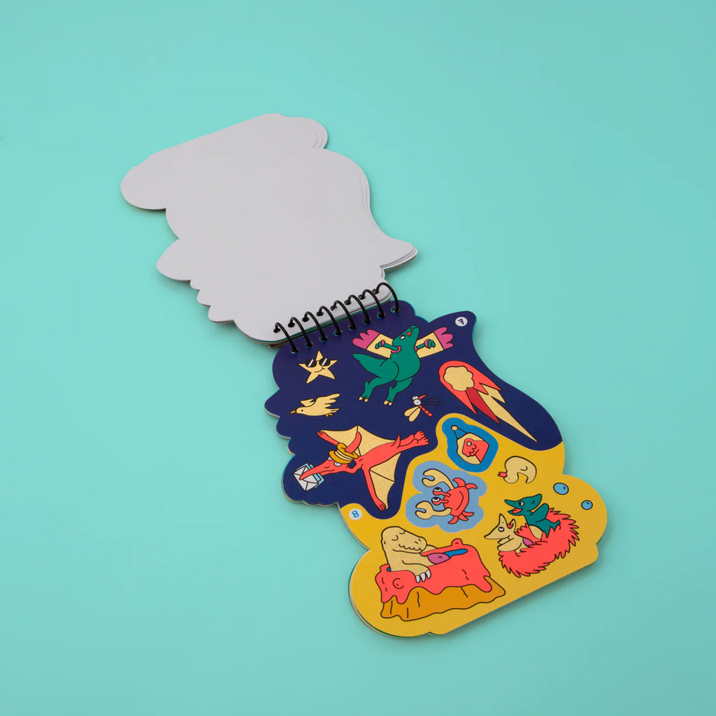Carnet d’activités – Stickers by Numbers - YOGA SPIRIT