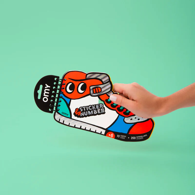 Carnet d’activités – Stickers by Numbers - YOGA SPIRIT