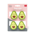 Set de 4 Clips de Fermeture pour Sachets - Avocado - Bag Clips