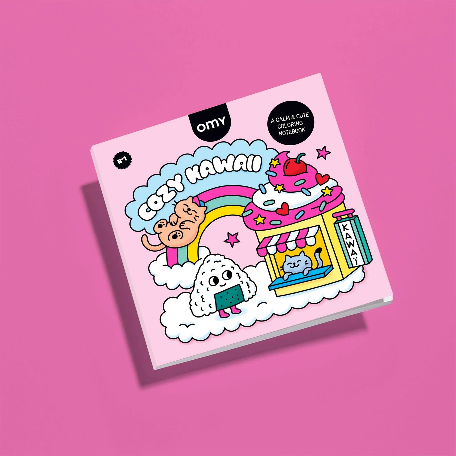 Livre de coloriage Cozy - YOGA SPIRIT