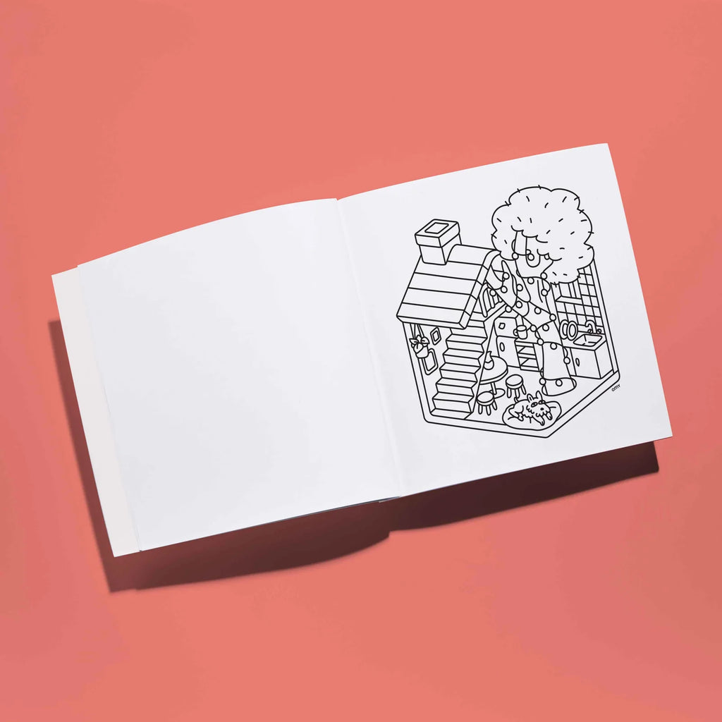 Livre de coloriage Cozy - YOGA SPIRIT