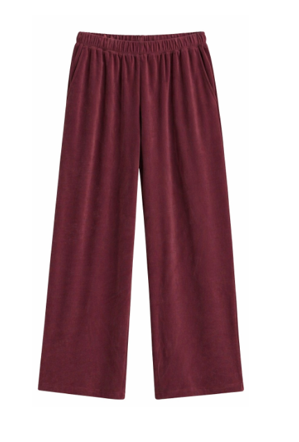 Pantalon satiné BETTY (effet froissé) - YOGA SPIRIT