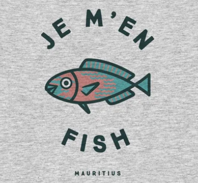 Fish Grey T-Shirt - Kids