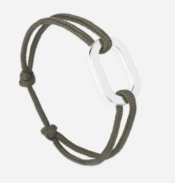 Maillon Plat 22mm _ Plaqué Argent - YOGA SPIRIT