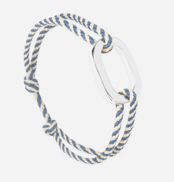 Maillon Plat 22mm _ Plaqué Argent - YOGA SPIRIT