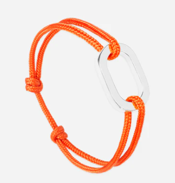 Maillon Plat 22mm _ Plaqué Argent - YOGA SPIRIT