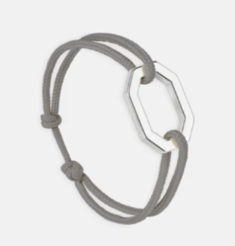 Octogone 22mm _ Plaqué Argent - YOGA SPIRIT