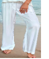 Pantalon satiné BETTY (effet froissé) - YOGA SPIRIT