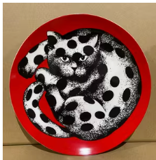 Assiette coin artistique - YOGA SPIRIT