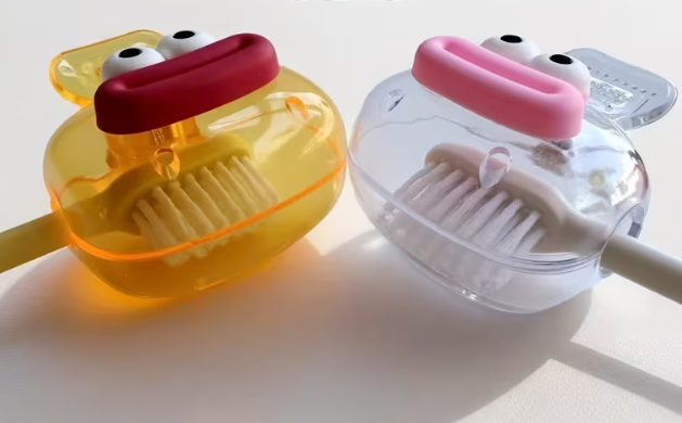 Protège-brosse à dents transparent à l'unité - YOGA SPIRIT