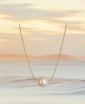 Collier Perle Blanche
