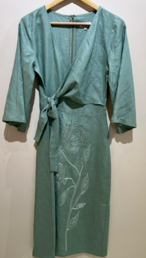 Robe SELENA en lin - YOGA SPIRIT
