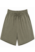 Short LUNA Olive - YOGA SPIRIT